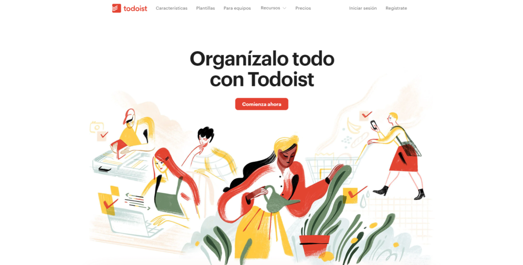 Todoist - organizar tu tiempo y gestionar las tareas